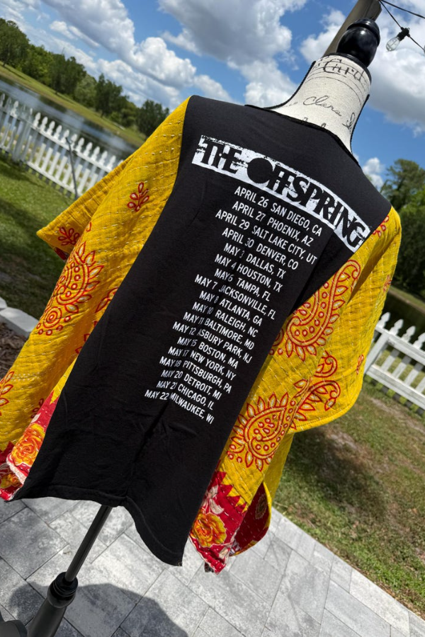 The Offspring-Print Dolman-Sleeve Tee