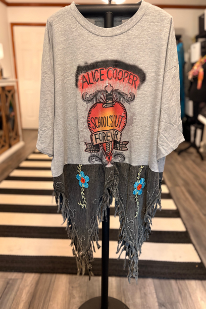 Alice Cooper School Tour Recycled Top