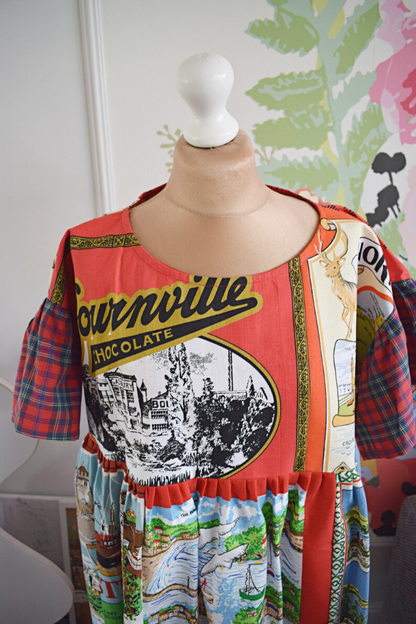 Pattern Recycled Dress