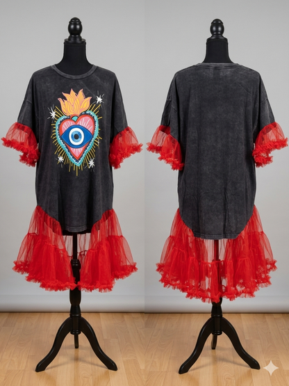 Rock Princess Upcycled Tee
