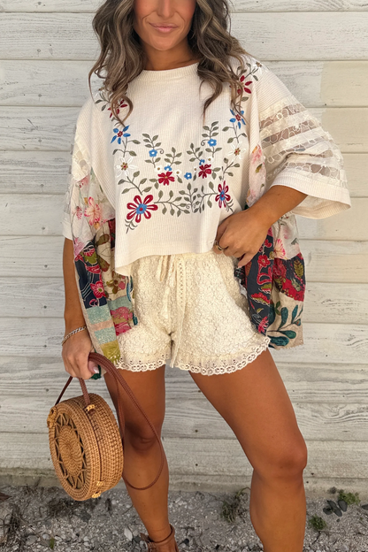 Spring Time Love Top Cream