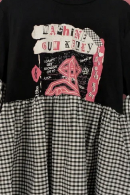 Machine Gun Kelly Patchwork Dress
