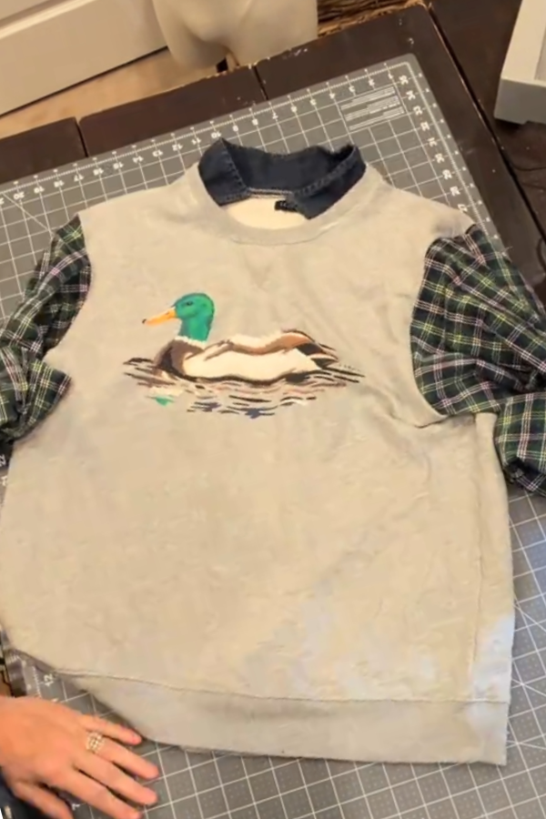Mallard Duck Recycled Top