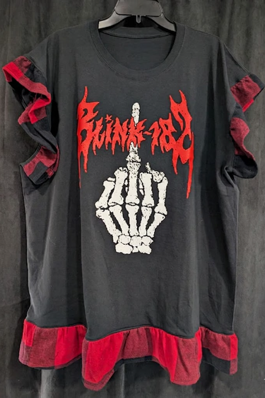 Band Tee Dress - Blink 182