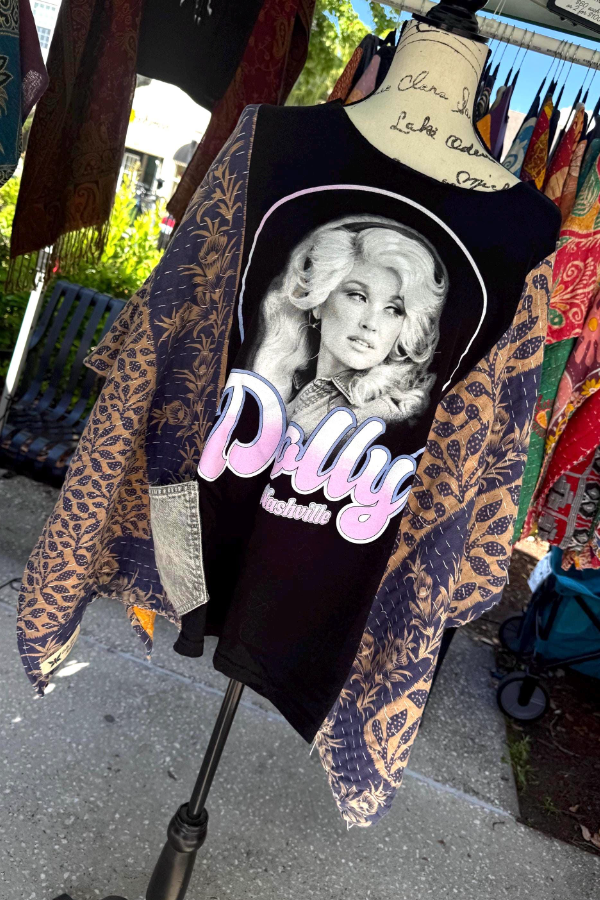 Dolly Parton Vintage Canta Cape Top