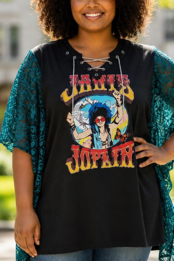 Janis Joplin Mix & Match Tee