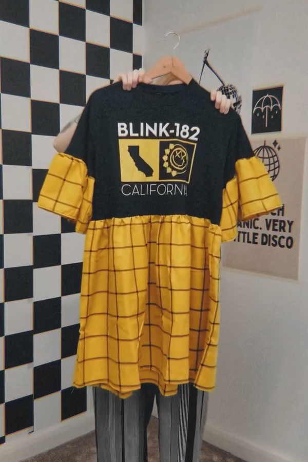 Blink-182 Recycled Dress