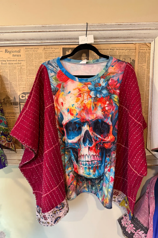 Colorful Skull  Mix & Match Tee