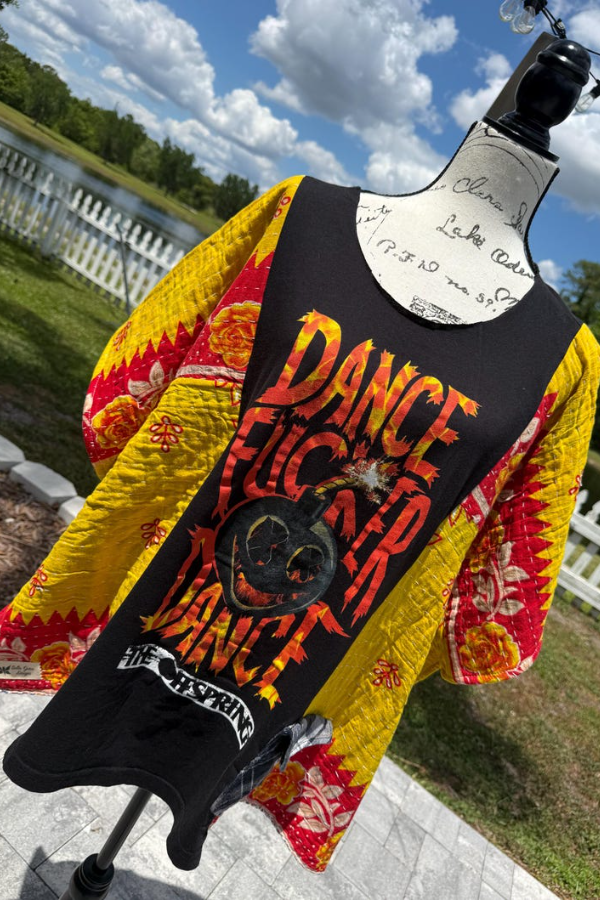 The Offspring-Print Dolman-Sleeve Tee