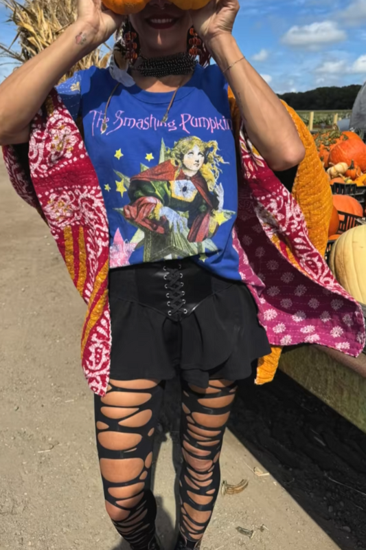The Smashing Pumpkins Pattern Mix & Match Tee（No Patch）