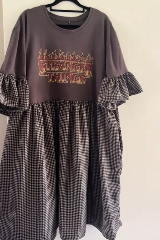 Stranger Things Recycled Dress