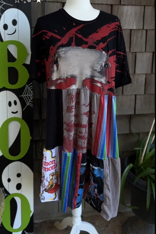 Michael Myers Blood Upcycled Tee