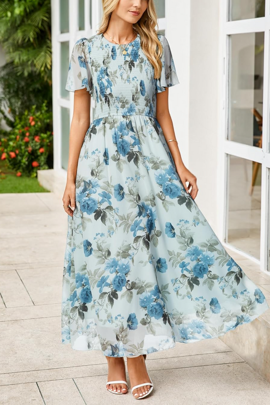 Women's Floral Print Dress