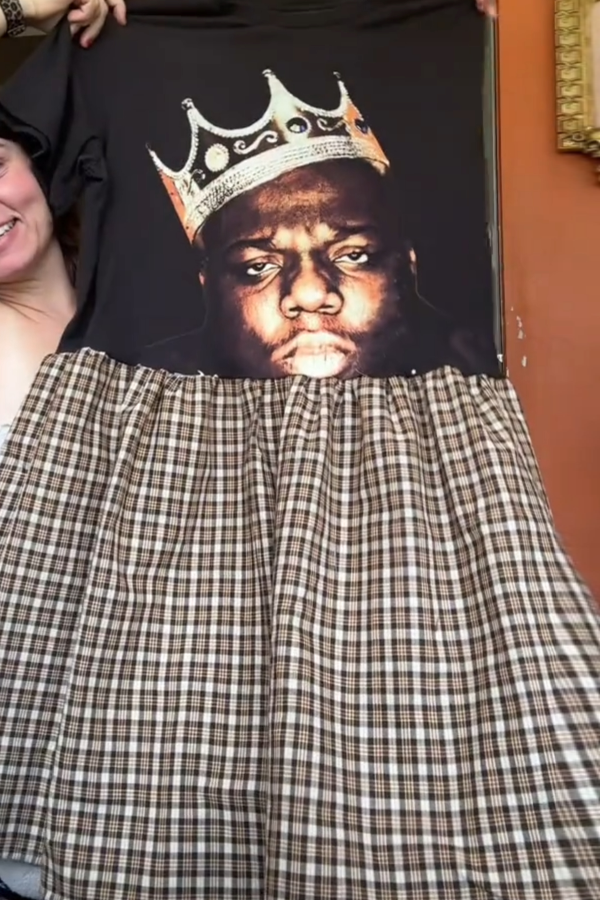 King Of New York Recycled Dress