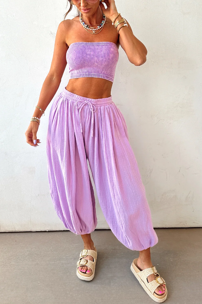 Orchid Balloon Pants