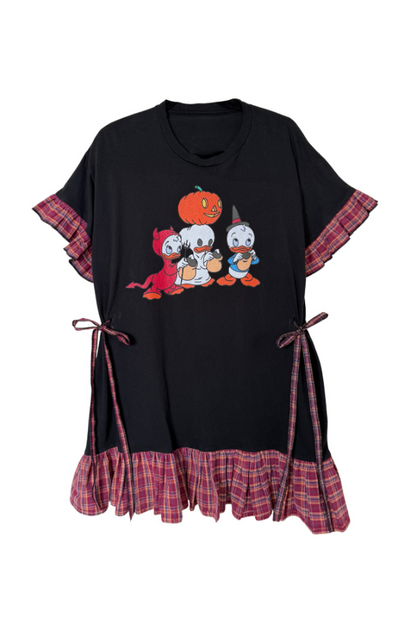 Halloween Duck Recycled Dress