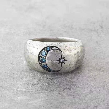 🔥Last Day 49% OFF🎁 Star Moon Ring🌙