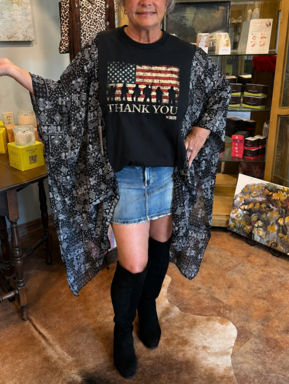 Thank You Mashup Mix & Match Tee