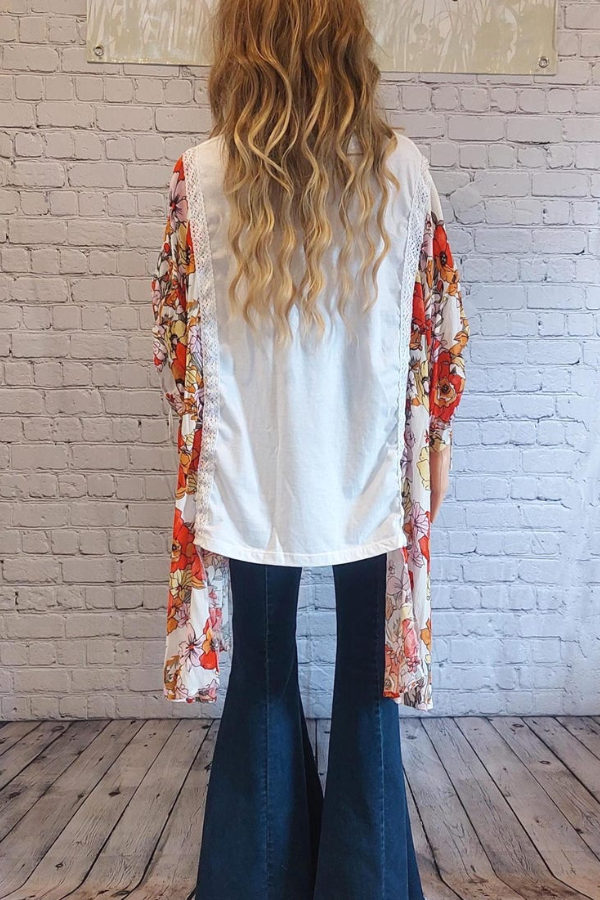 Kantha Makeover Bat-sleeve T-shirt