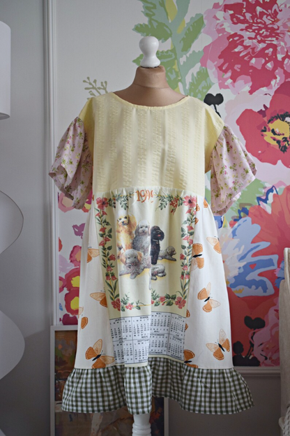 Dog Recycled Dress