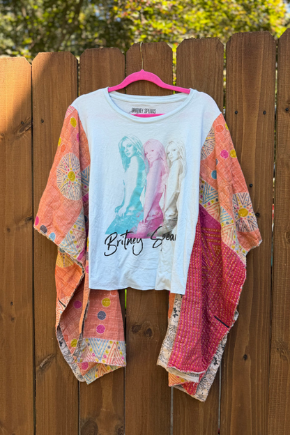Britney Spears Mix Match Tee