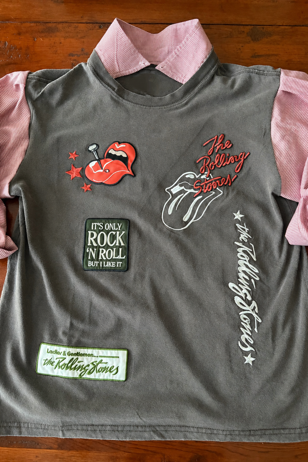 The Rolling Stones Recycled Top