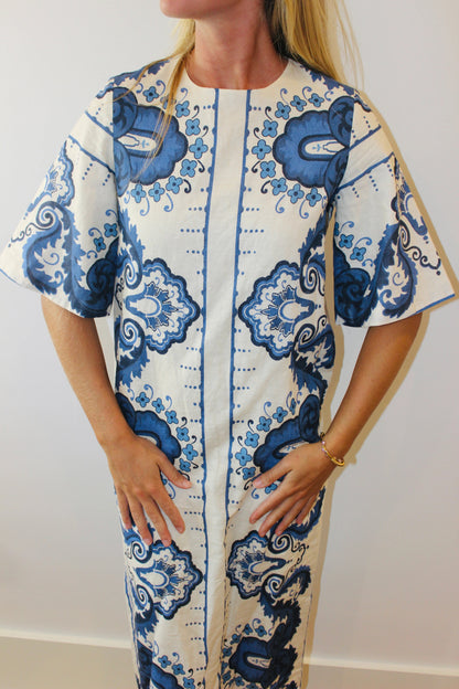 Ultramarine Medallion James Dress