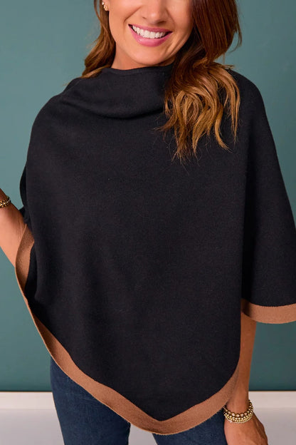 Lakelyn Poncho Sweater