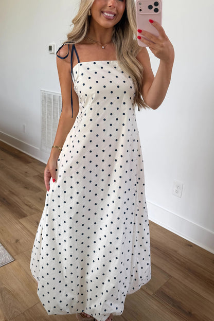 The Sweet Polka Dot Maxi Dress