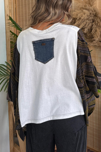 Florida Georgia Line Mix & Match Tee White Multi