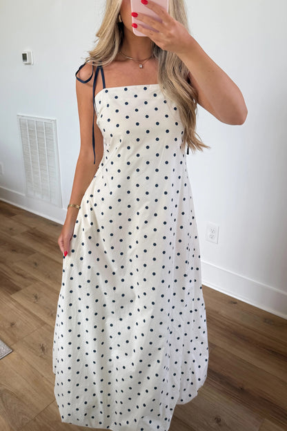 The Sweet Polka Dot Maxi Dress