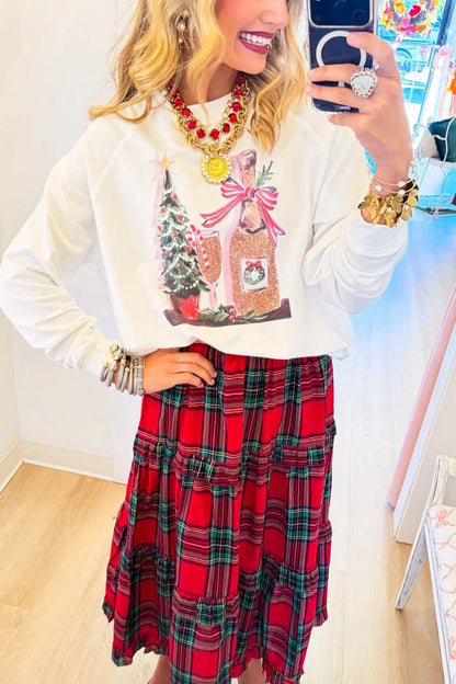 Christmas Champagne Sweatshirt