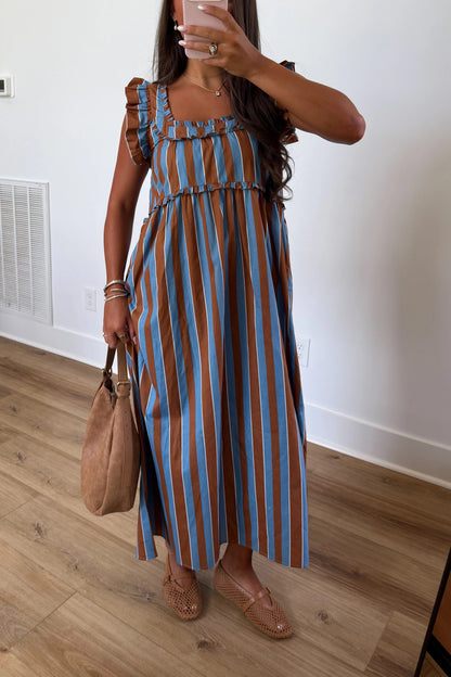 Blue Ridge Stripe Maxi