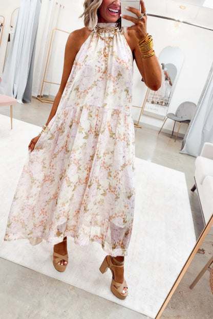 The Rose Halter Dress