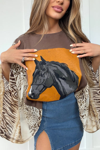 Western Bronco Mix & Match Tee（No Patch）