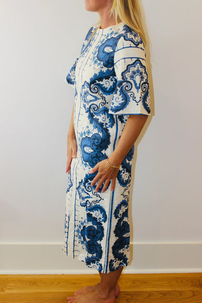 Ultramarine Medallion James Dress
