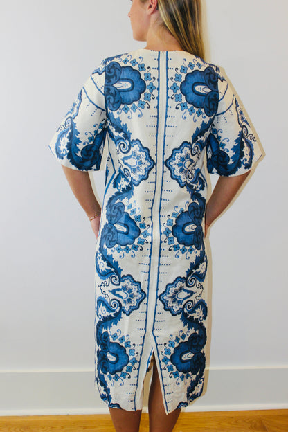 Ultramarine Medallion James Dress