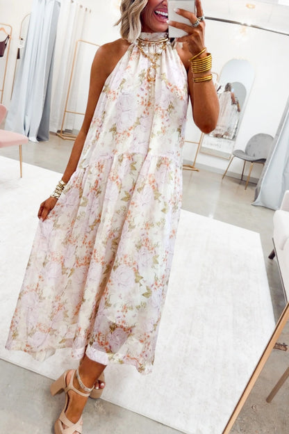 The Rose Halter Dress