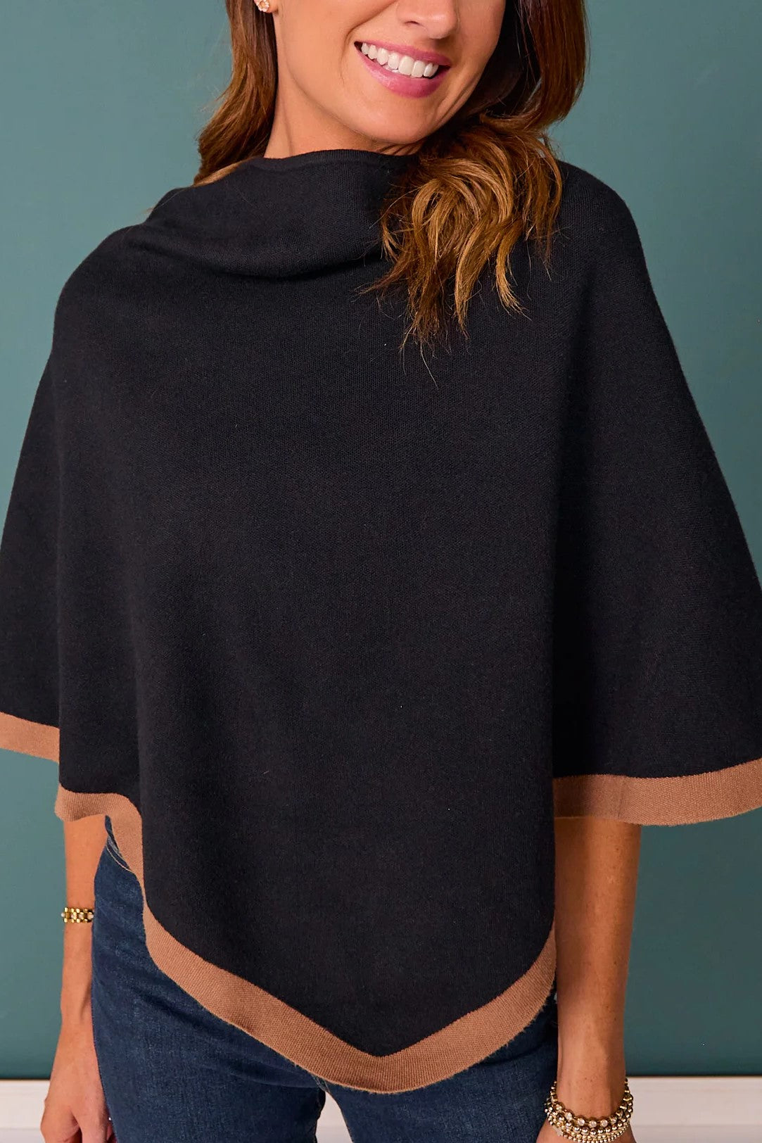 Lakelyn Poncho Sweater