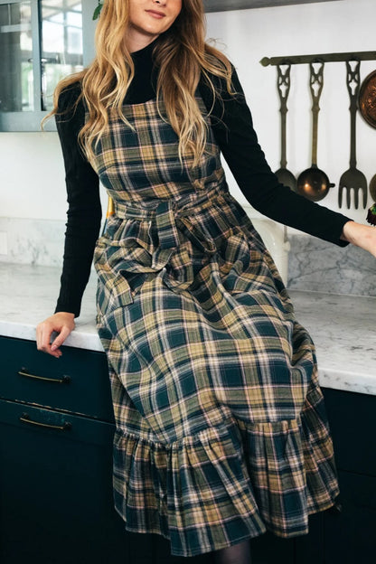 Housedress Red Sauce Plaid