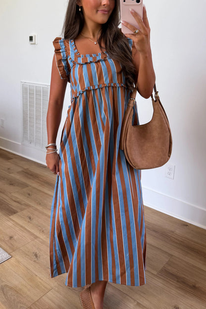 Blue Ridge Stripe Maxi