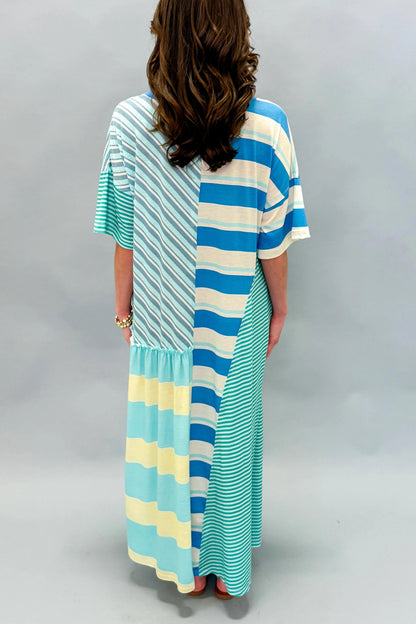 Chelsea Striped Maxi Dress