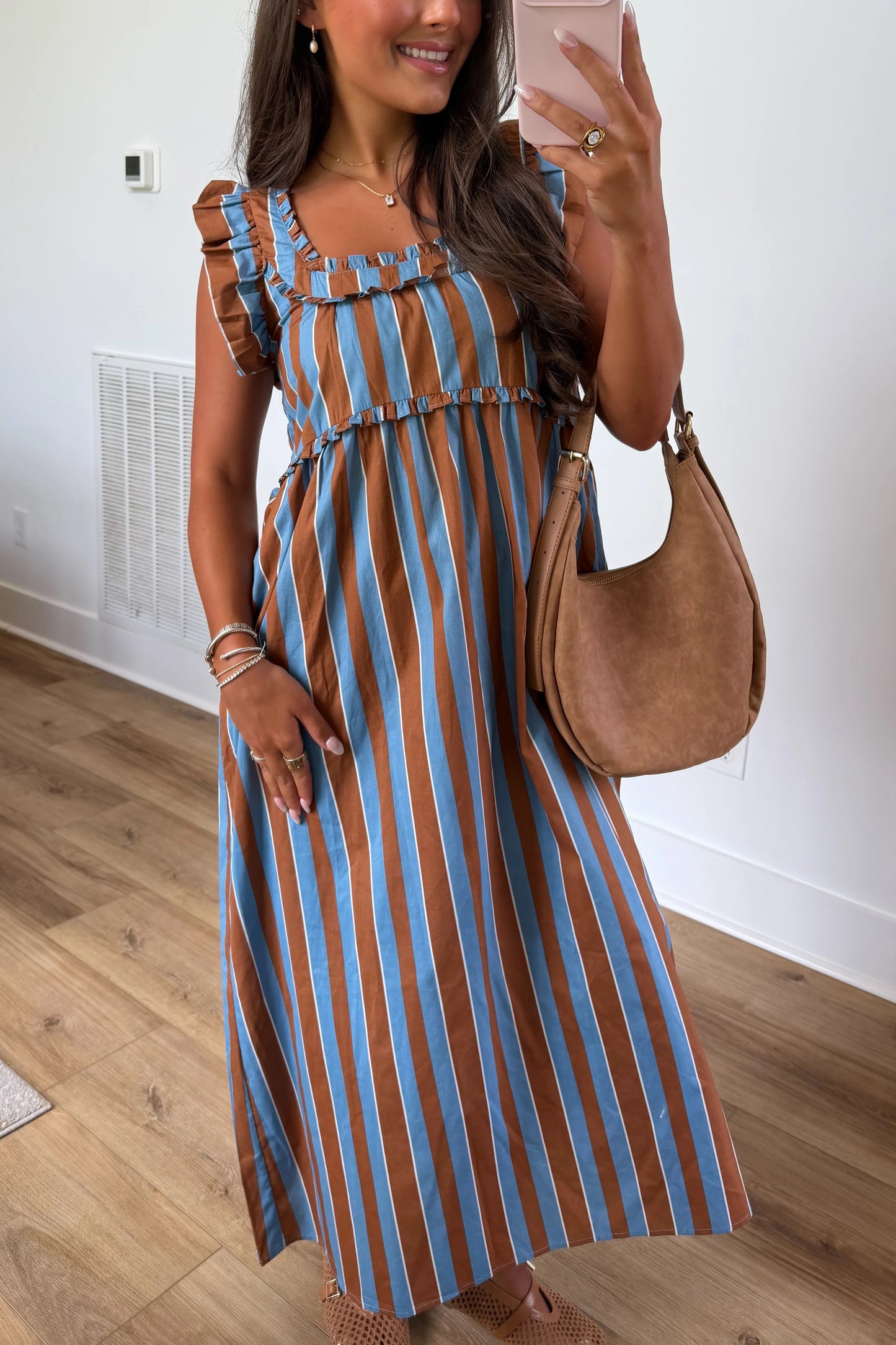 Blue Ridge Stripe Maxi