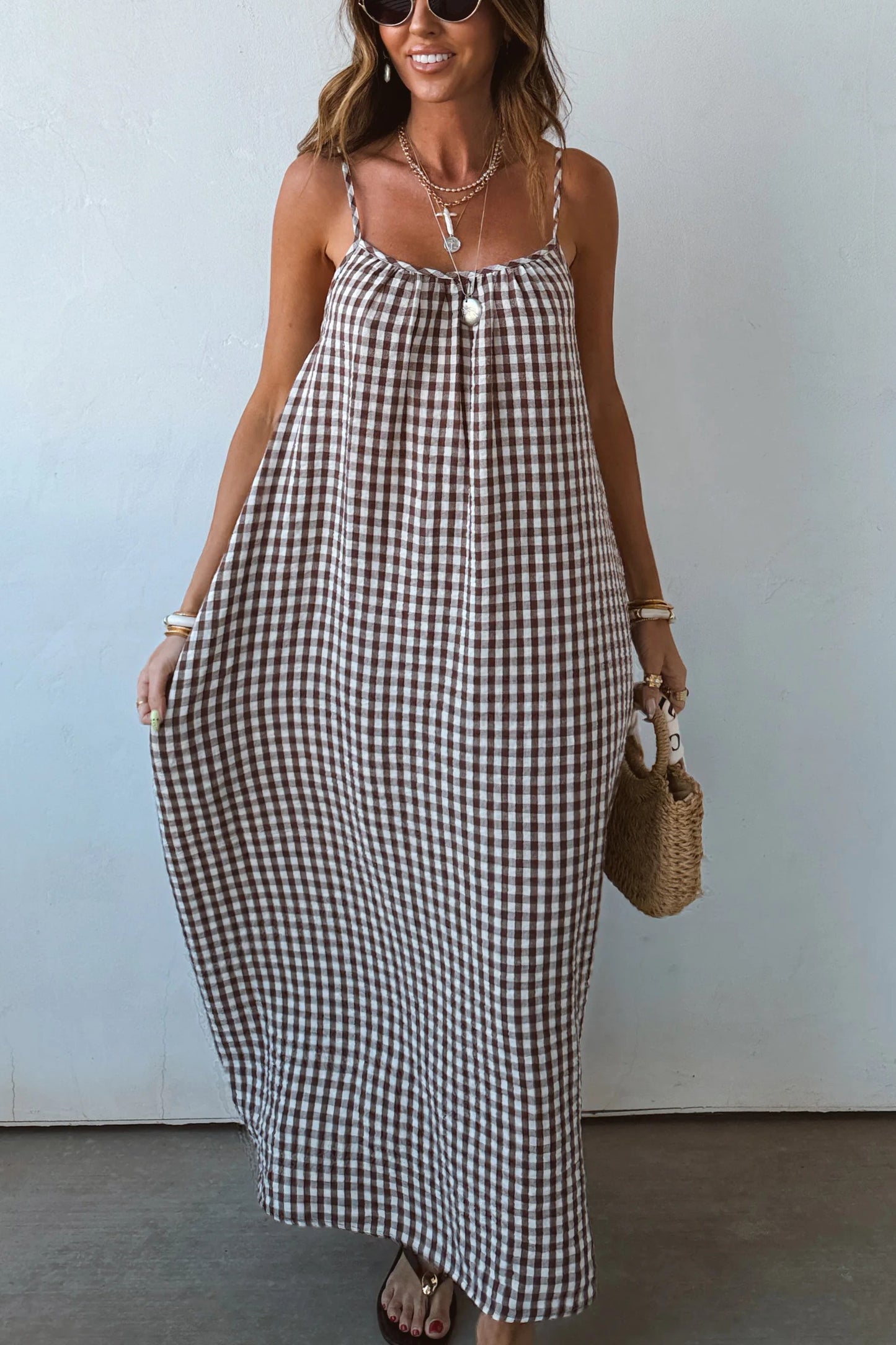 Girlfriend Gingham Dress
