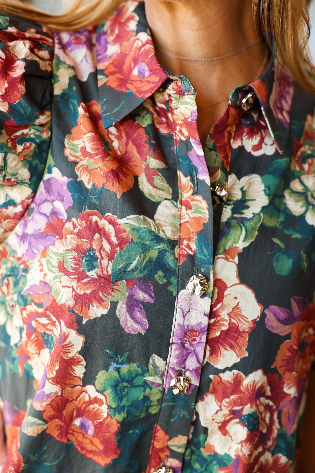 Floral Drop Waist Dress