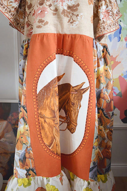 Horse Recycled Dress