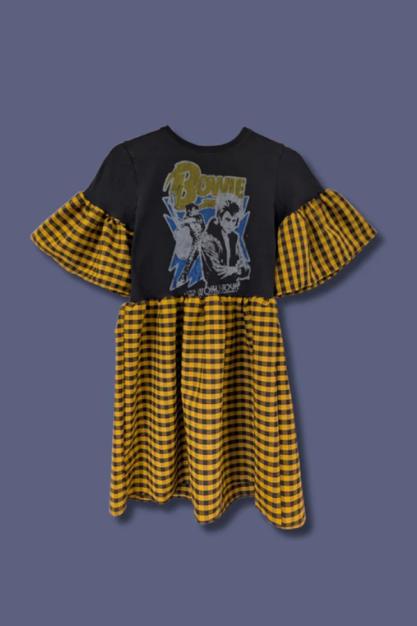 David Bowie Patchwork Dress