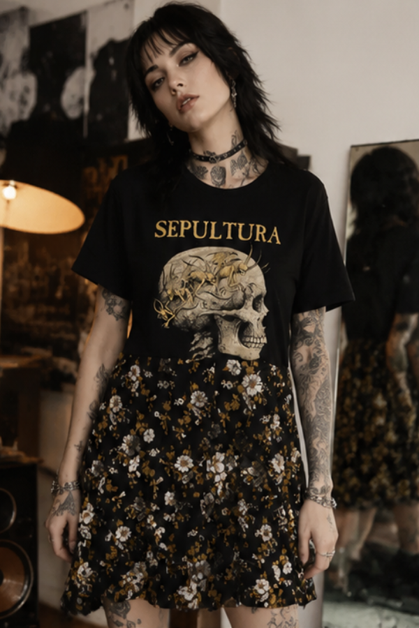 Sepultura Repurposed Band Dress