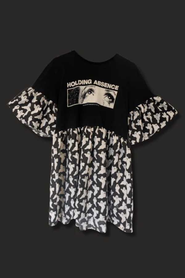 Holding Absence Patchwork Dress