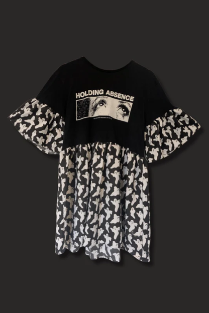 Holding Absence Patchwork Dress